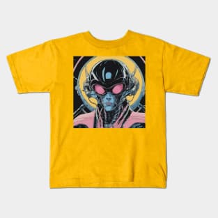 Sci-fi Anime Alien “Megamind” Kids T-Shirt